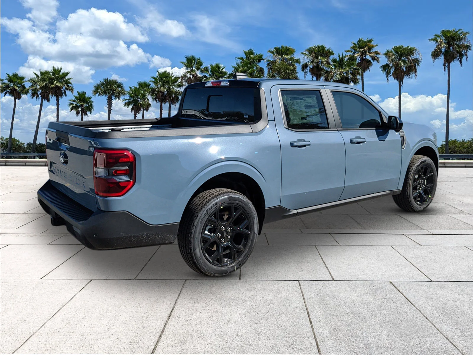 New 2026 Azure Gray Metallic Tri-Coat Ford Lariat® image 8