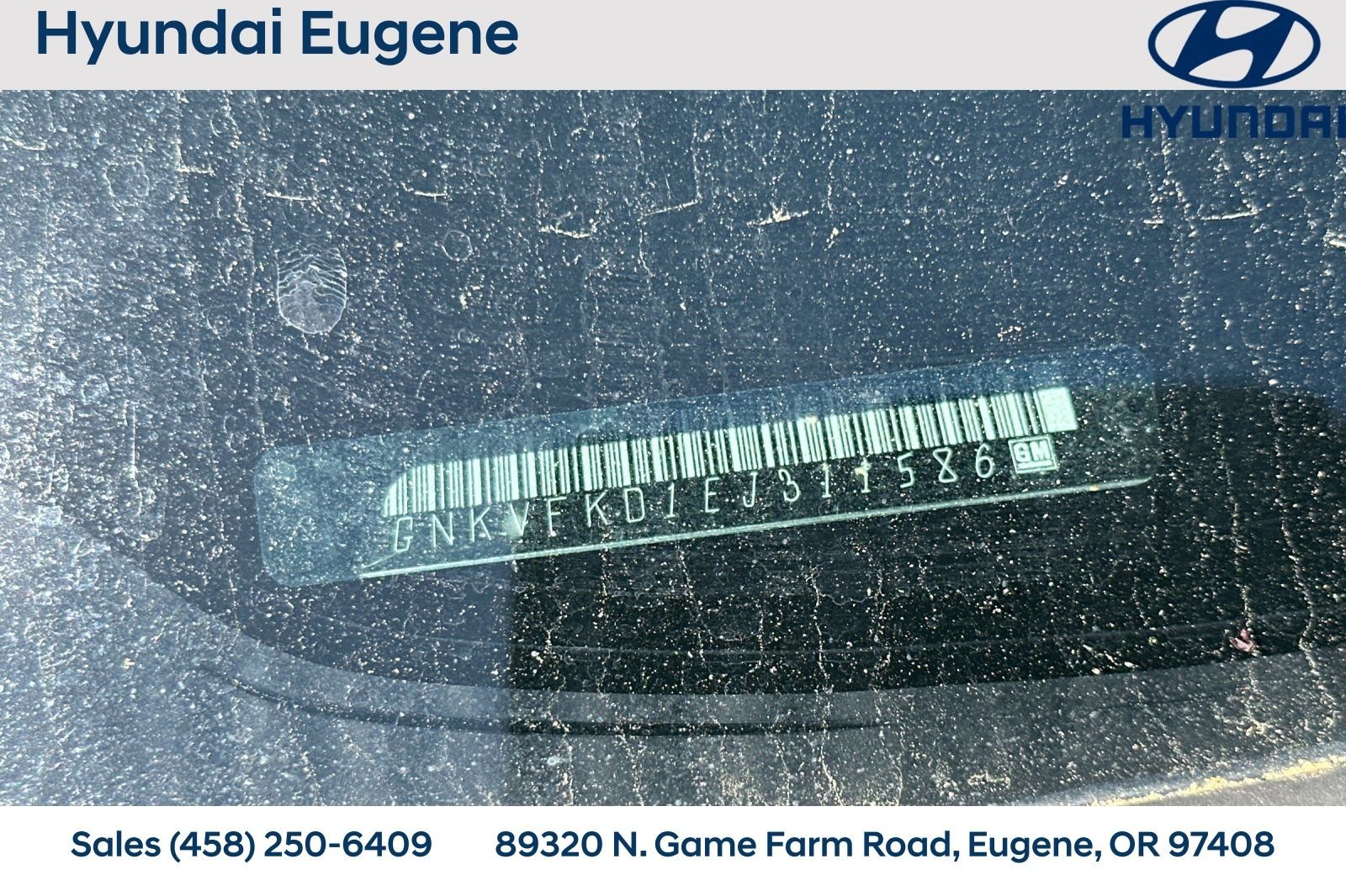 Used 2014 Chevrolet Traverse LS with VIN 1GNKVFKD1EJ311586 for sale in Eugene, OR