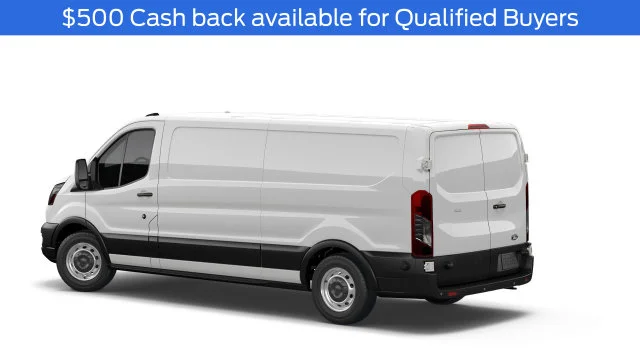 New 2027 Oxford White Ford Cargo Van image 2