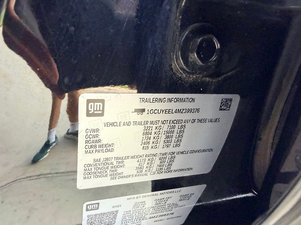 Used 2021 Black Chevrolet RST image 40
