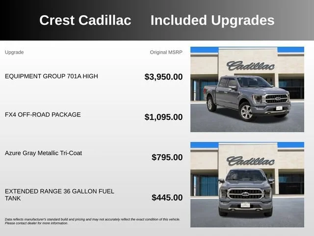 Used 2023 Gray Ford Platinum image 4