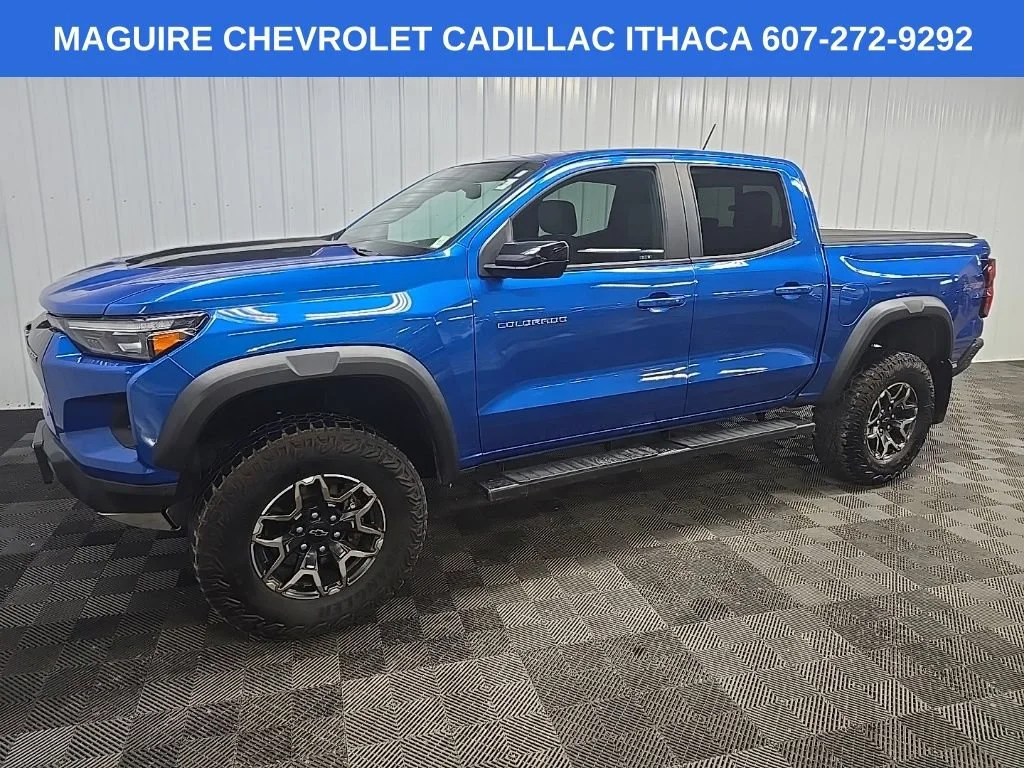 Used 2024 Glacier Blue Metallic Chevrolet ZR2 image 6