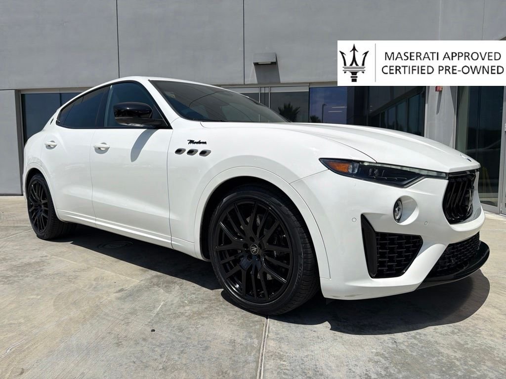 Certified Used 2023 Bianco Maserati Modena image 1