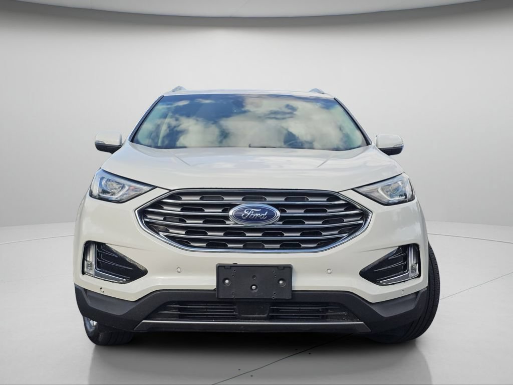 Used 2020 White Metallic Ford Titanium image 3