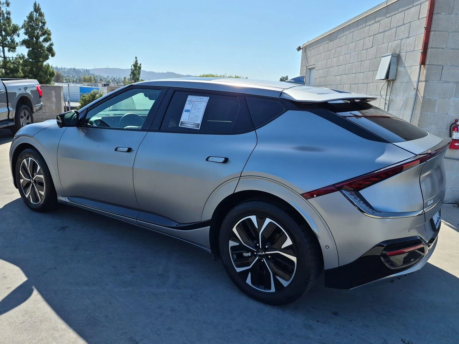 Used 2023 Steel Matte Gray Kia GT-Line image 4