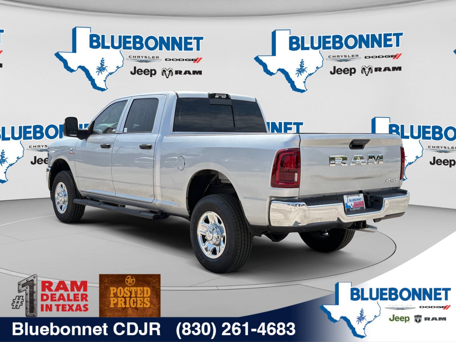 New 2026 Silver-Zynith Exterior Paint RAM Tradesman image 7