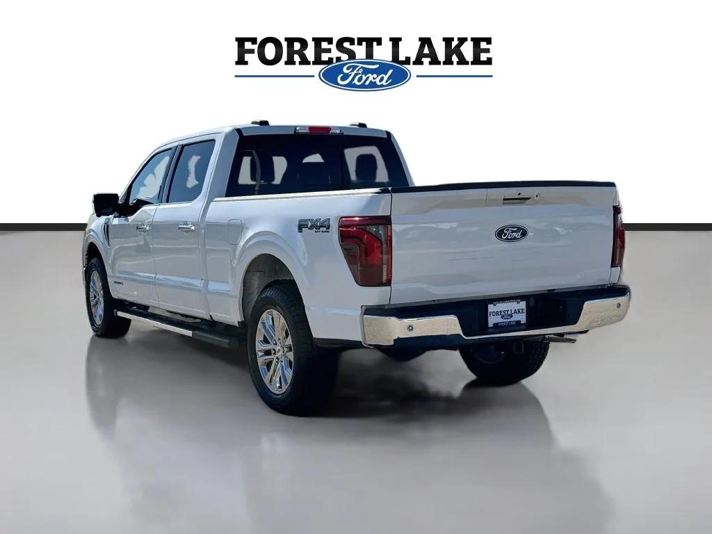 Certified Used 2024 White Metallic Ford Lariat image 5