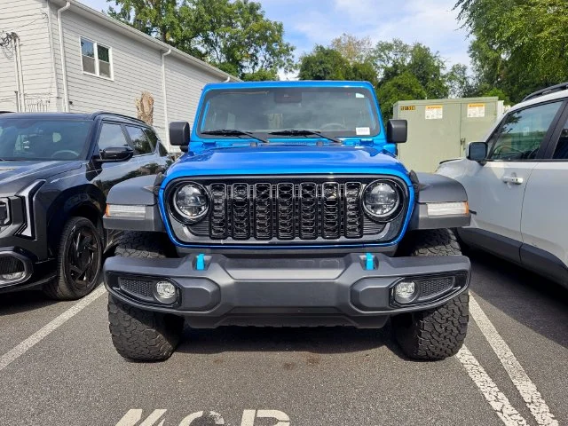 Used 2024 Blue Jeep Willys 4xe image 2