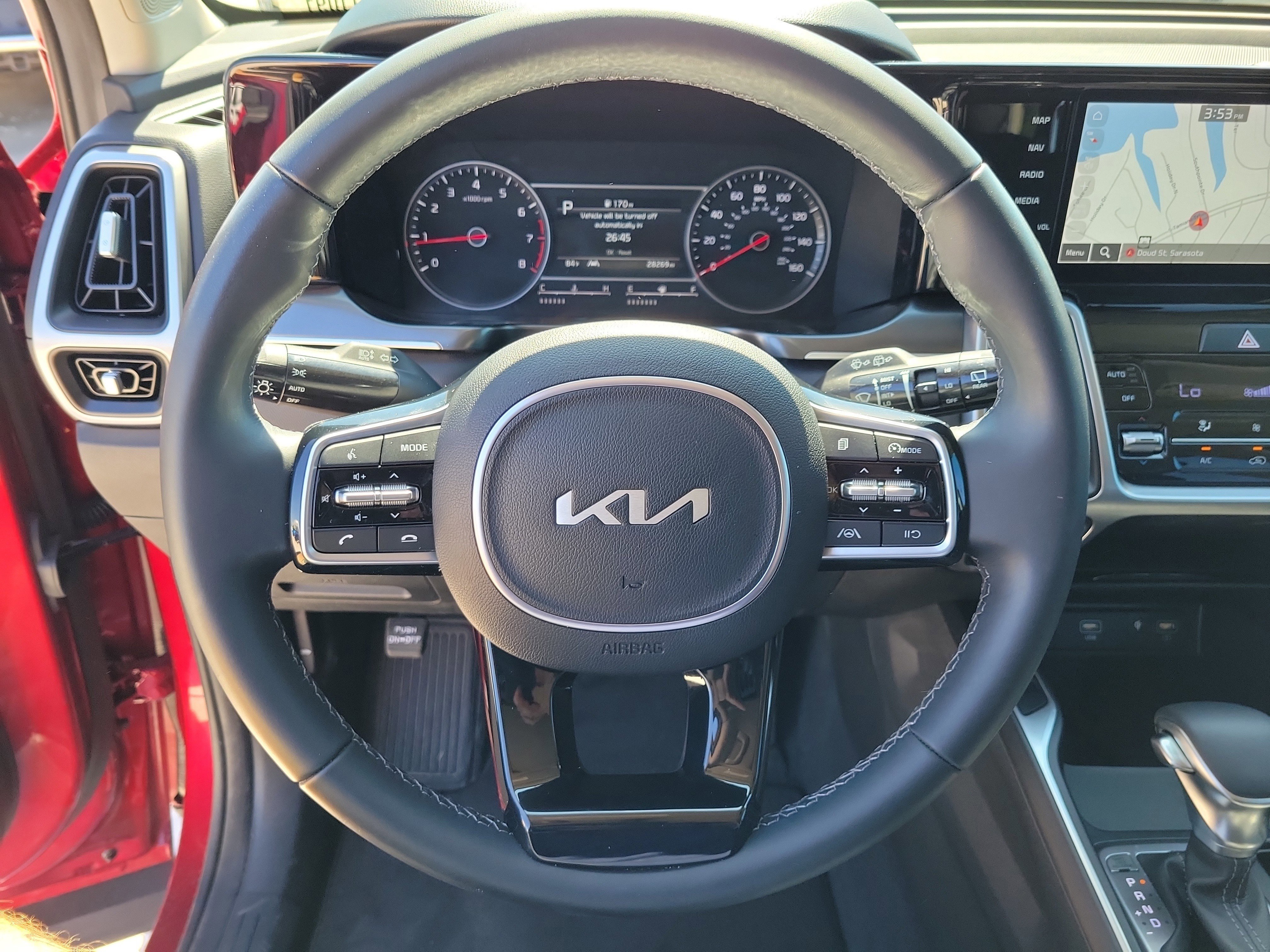 Used 2023 Passion Red Kia S image 22