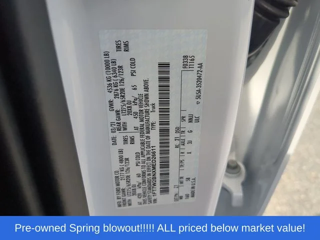 Used 2021 White Ford Lariat image 51