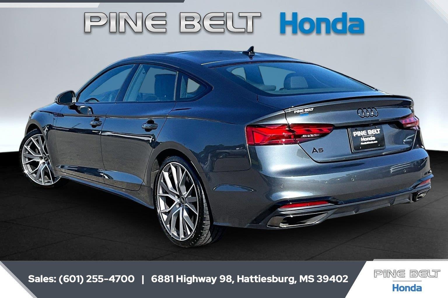 Used 2025 Daytona Gray Pearl Effect Audi S line Premium Plus image 2