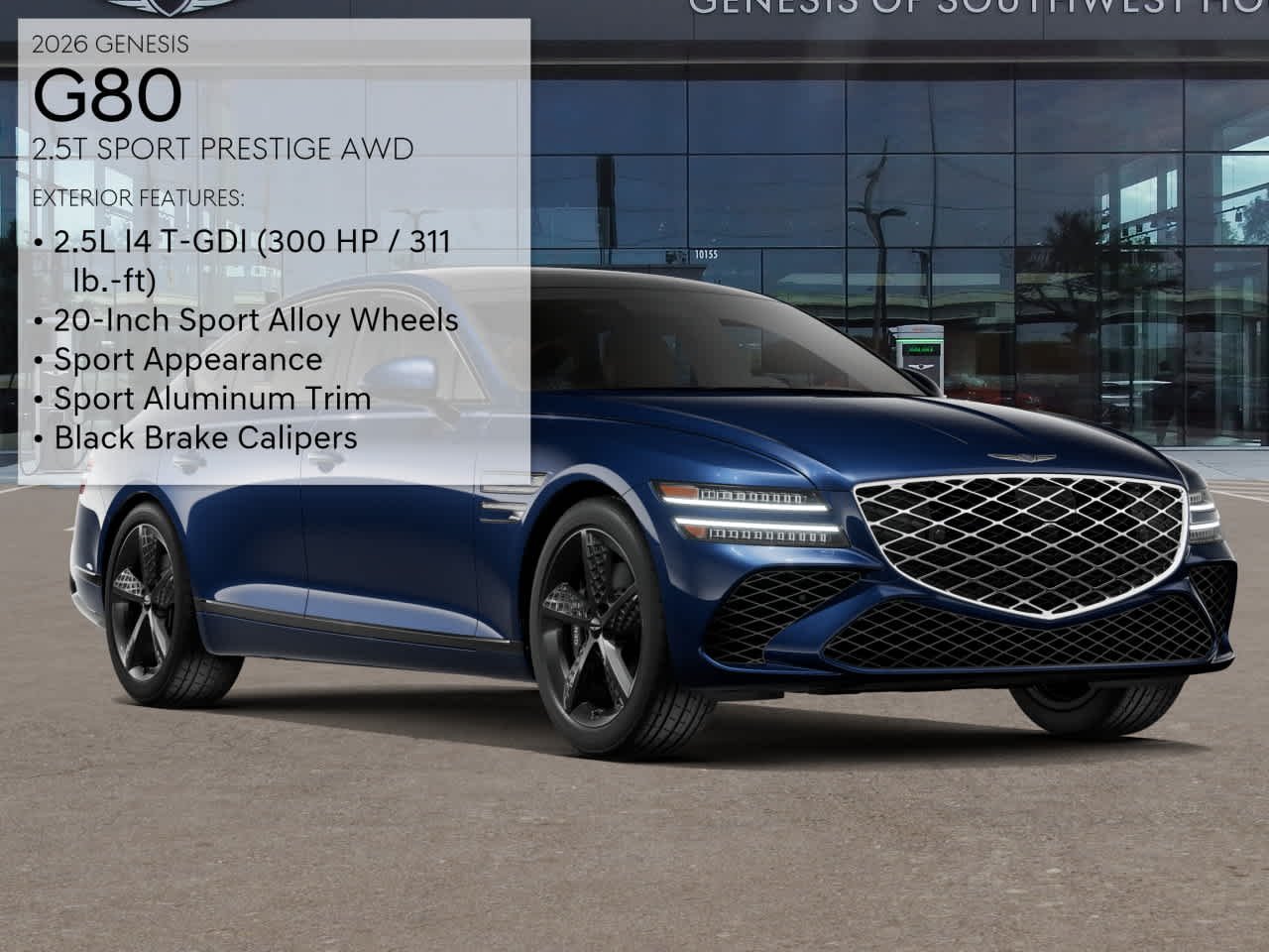 New 2026 Capri Blue Genesis 2.5T Sport Prestige image 3