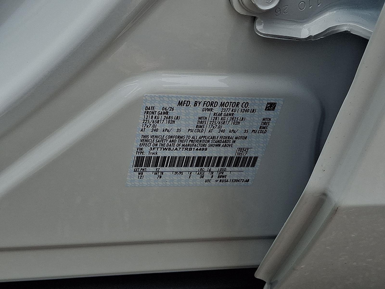 New 2026 Oxford White Ford XLT image 18