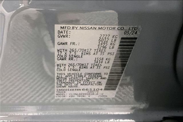 2024 Nissan Frontier PRO-4X - Photo 41