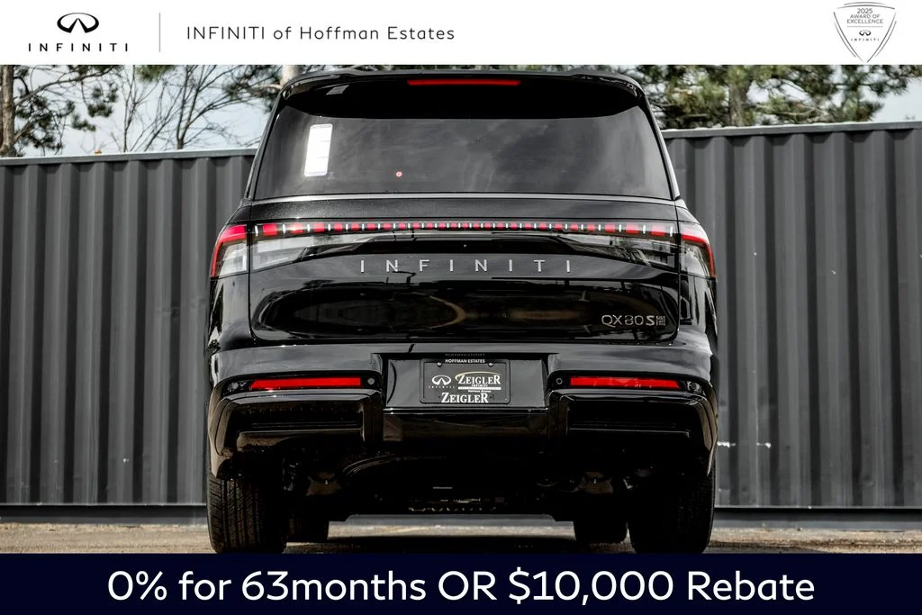 New 2026 MINERAL BLACK INFINITI Sport 4WD image 8
