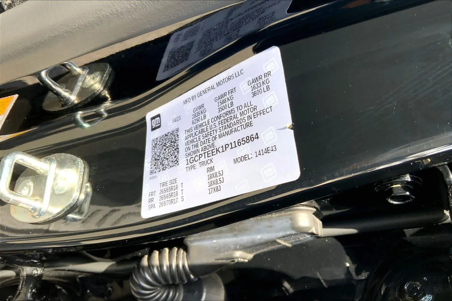 Used 2023 Black Chevrolet 4WD Trail Boss image 33