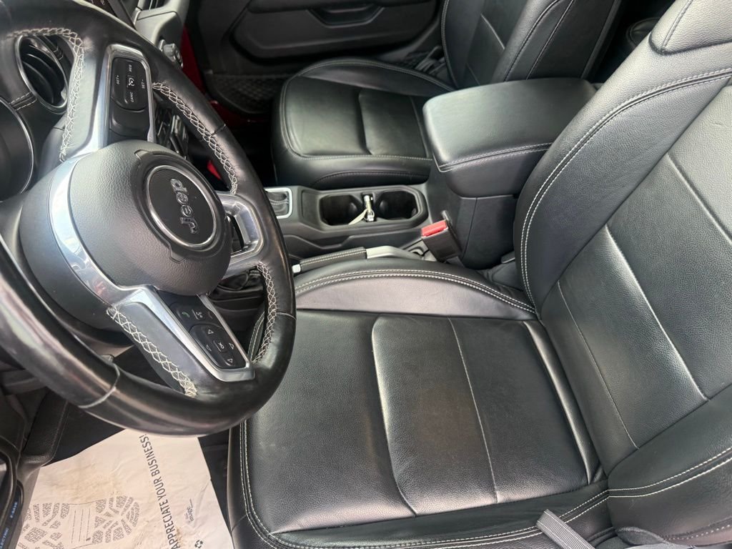 Used 2021 Red Jeep Unlimited Sahara 4xe image 20