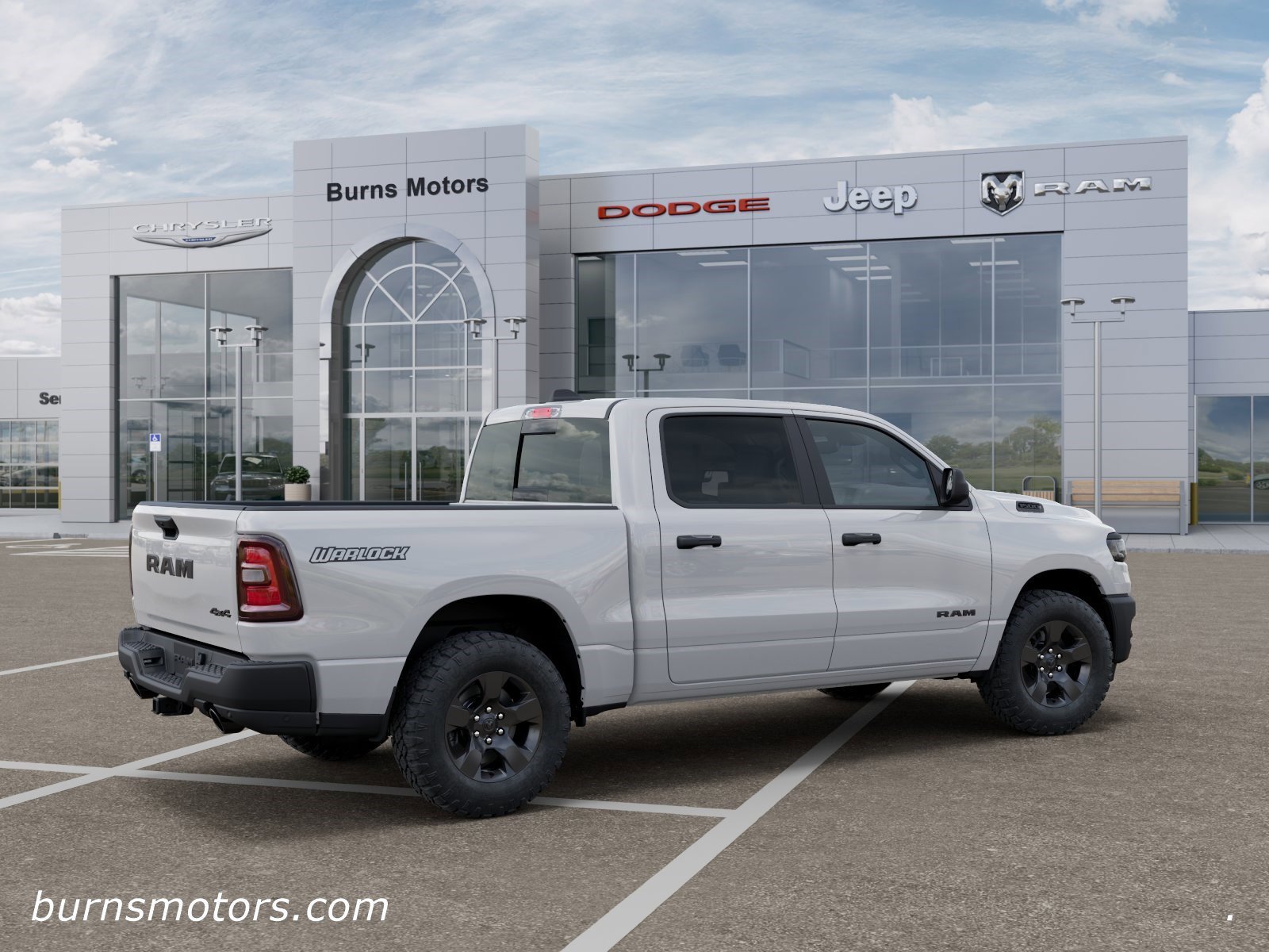 New 2026 Bright White Clear-Coat Exterior Paint RAM Warlock image 4