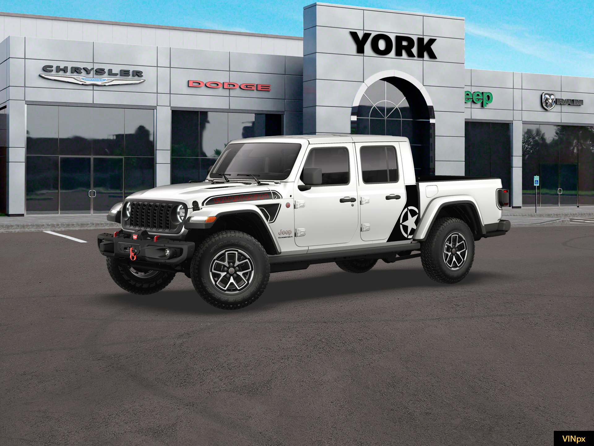 New 2026 Bright White Clear-Coat Exterior Paint Jeep  image 14