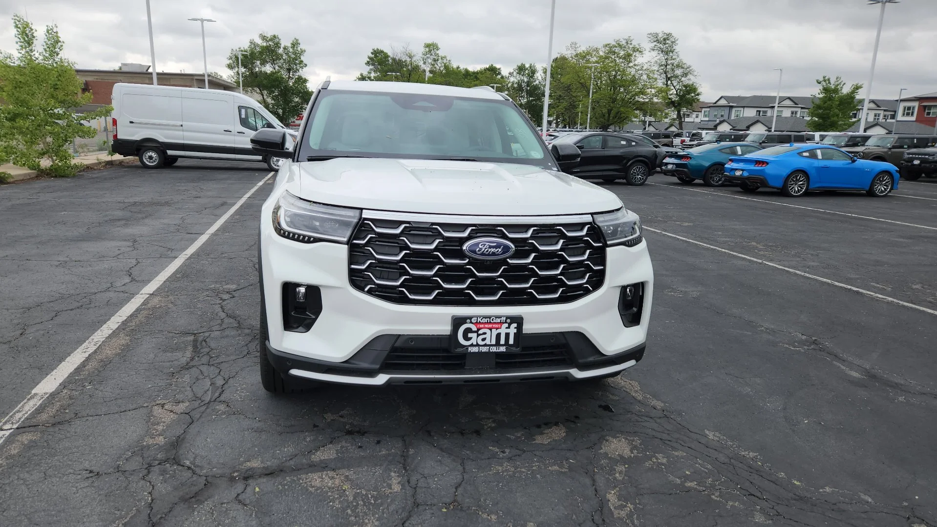 New 2026 Star White Metallic Tri-Coat Ford Platinum image 20