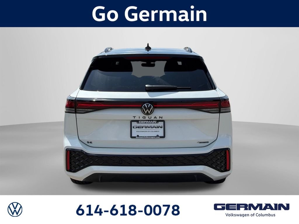 New 2026 Opal White w/Deep Black Roof Volkswagen 2.0T SE R-Line Black image 6