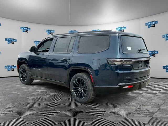 New 2026 Fathom Blue Pearlcoat Jeep Summit Obsidian image 3