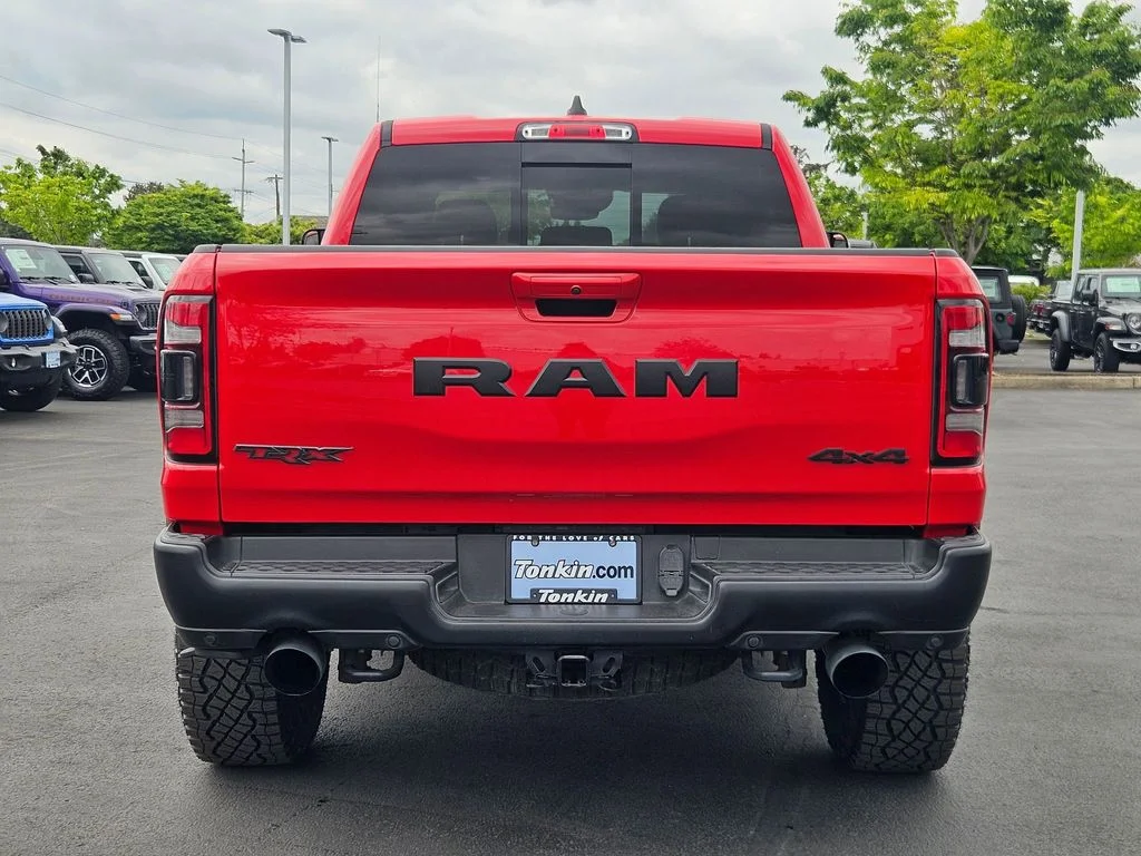 Used 2021 Flame Red Clearcoat Ram TRX image 5
