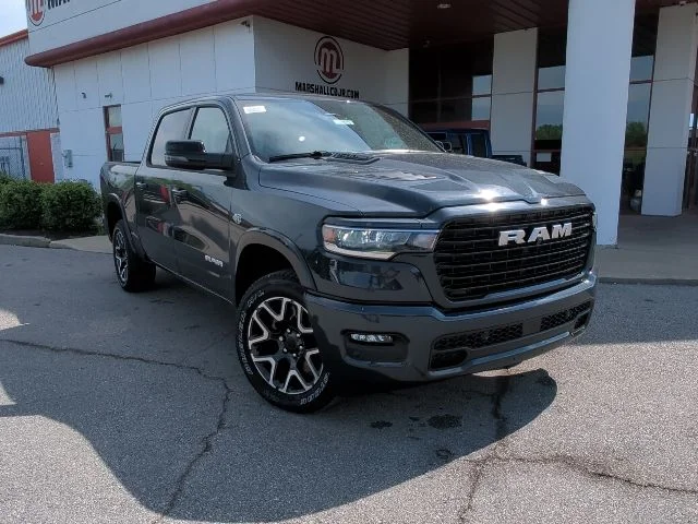 New 2026 Forged Blue Metallic Exterior Paint RAM Laramie image 3