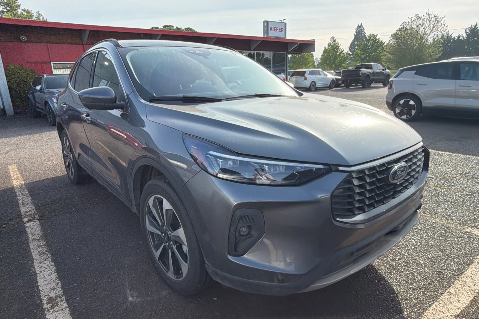Used 2024 Gray Ford Platinum image 2