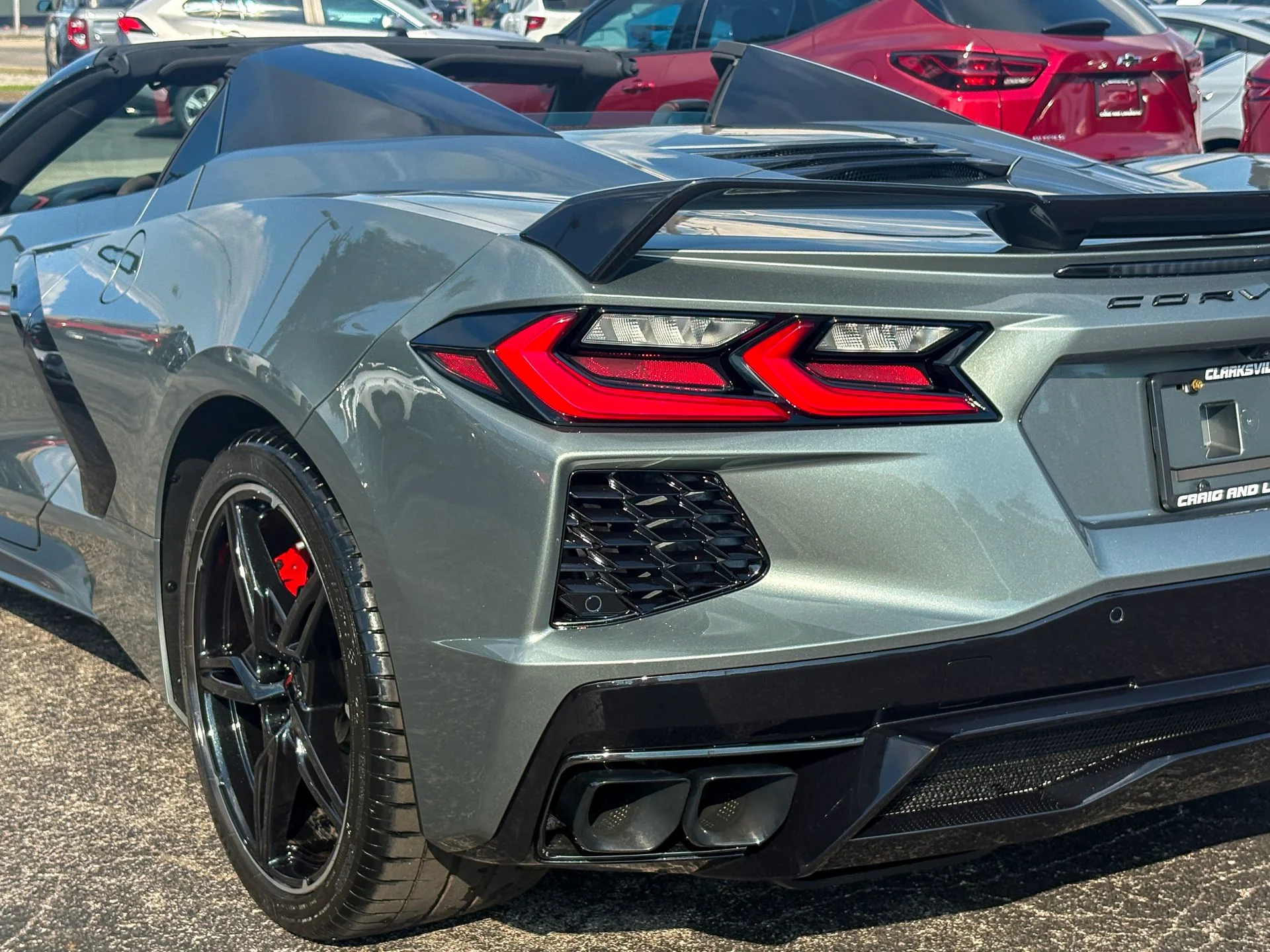 Used 2024 Gray Chevrolet Stingray image 16