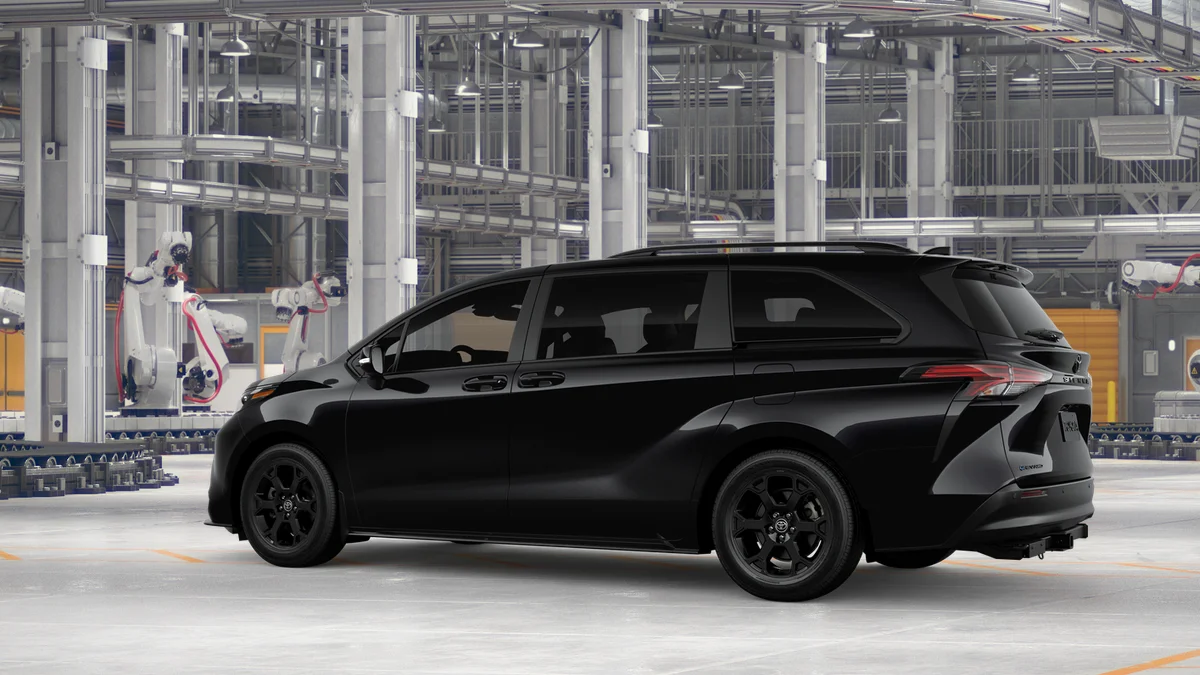 New 2026 Midnight Black Metallic Toyota Woodland Edition image 13