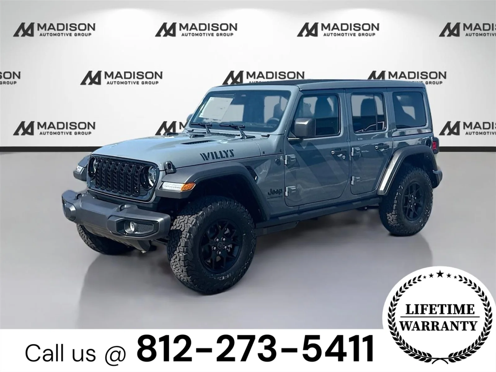 New 2026 Anvil Clearcoat Jeep Willys image 1