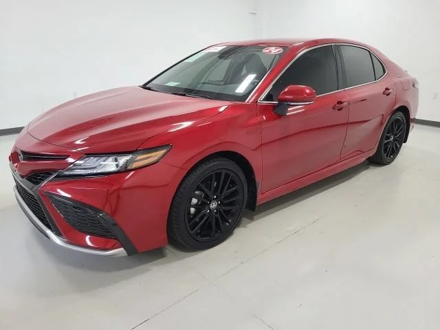 Certified Used 2024 Supersonic Red Toyota XSE image 3