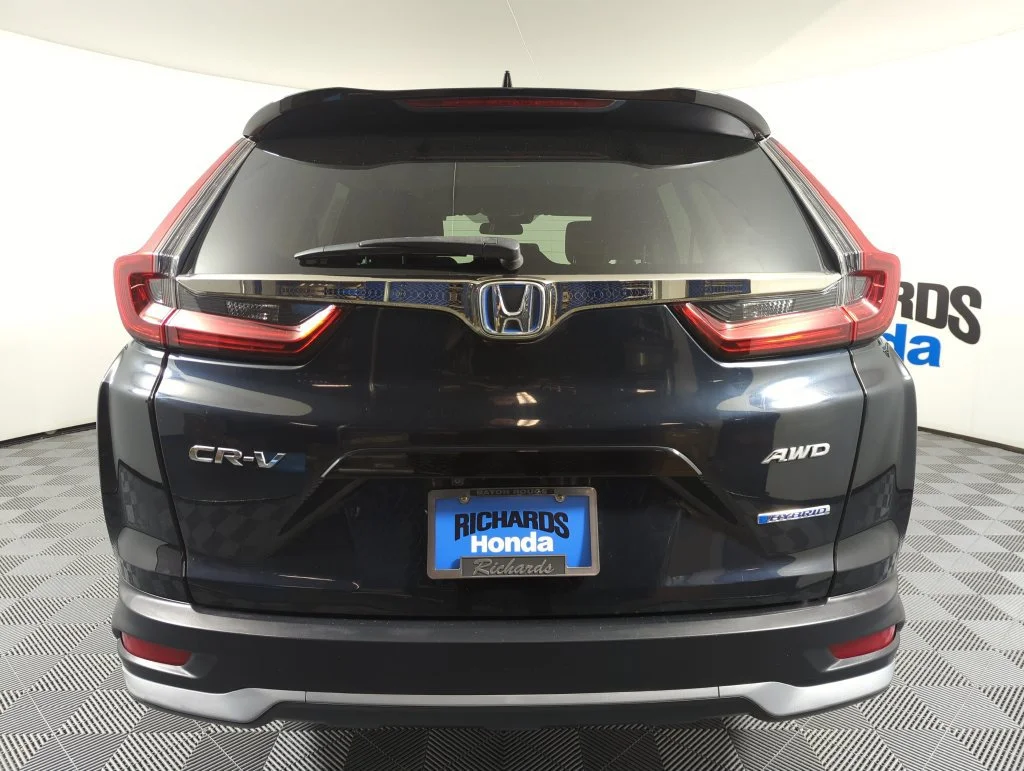 Certified Used 2022 Crystal Black Pearl Honda HYBRID EX image 38