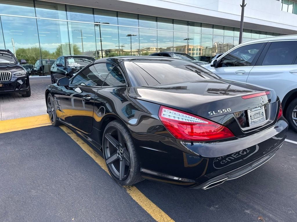 Used 2013 Black Mercedes-Benz SL 550 image 7
