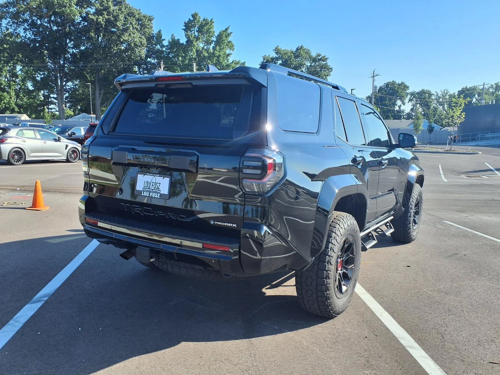 Used 2025 Black Toyota Hybrid TRD Pro image 4