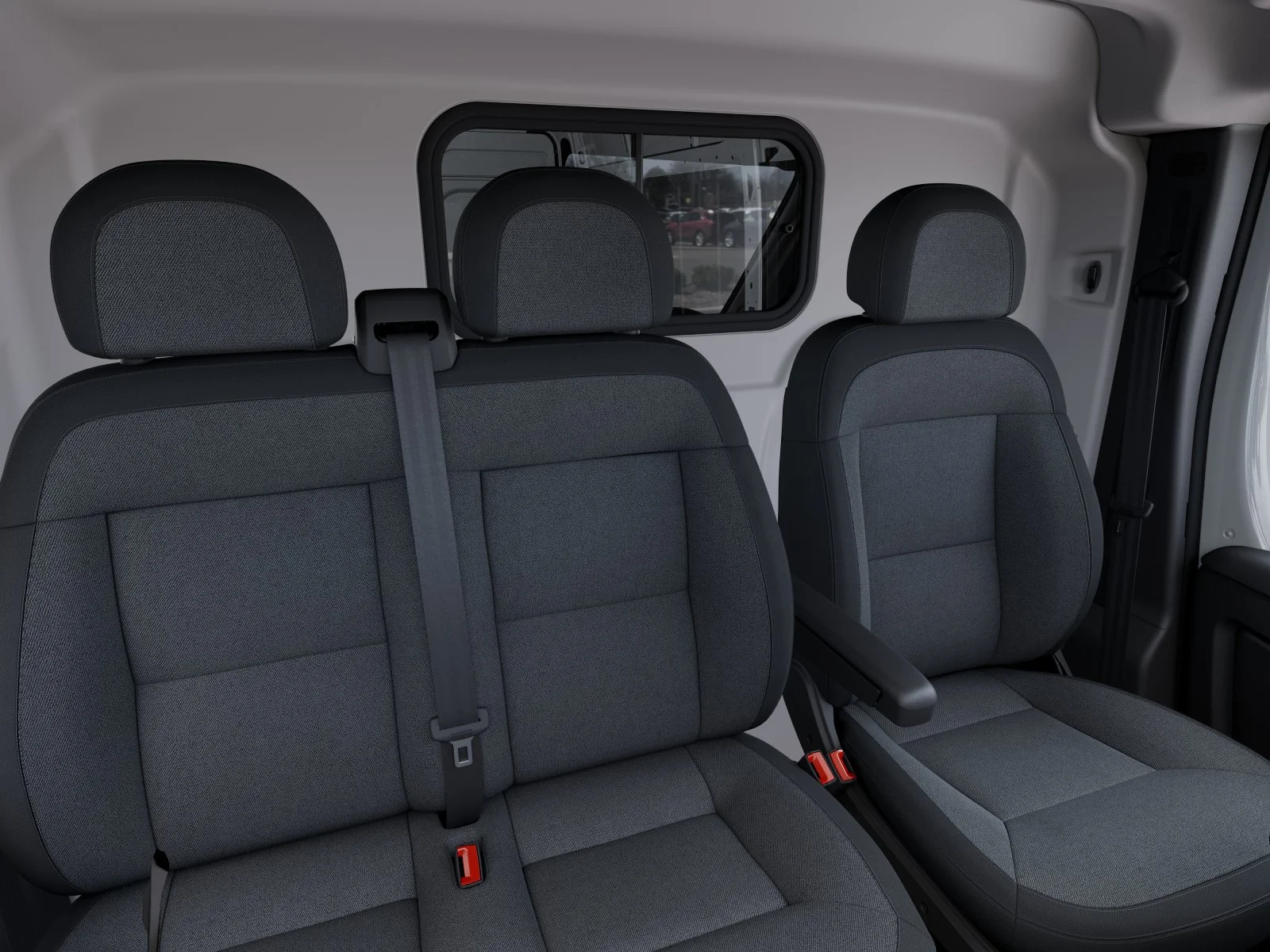New 2027 Bright White Clearcoat RAM High Roof image 9