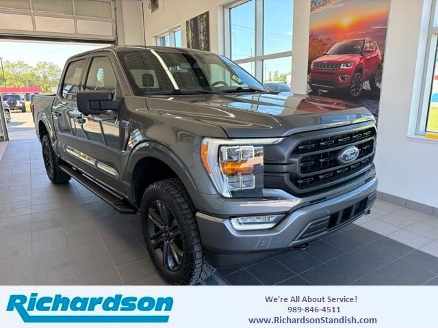Certified Used 2023 Gray Metallic Ford XLT image 1