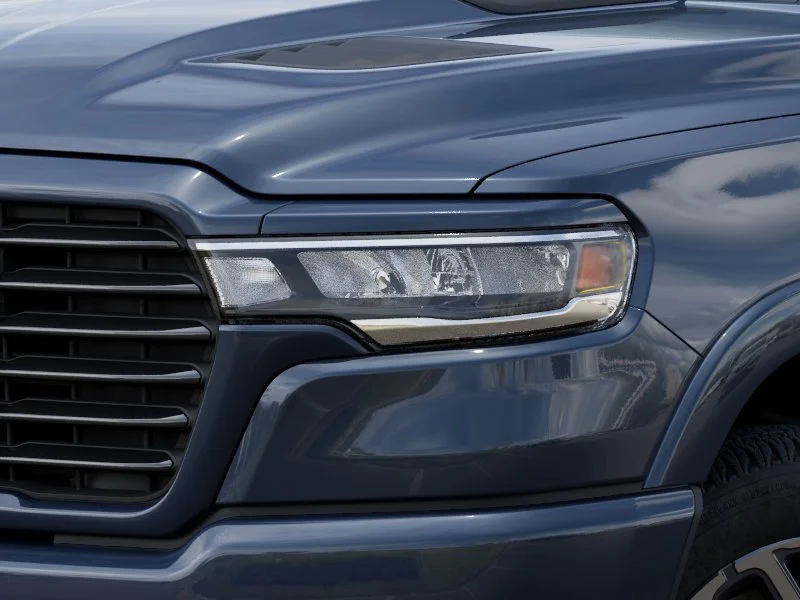 New 2026 Forged Blue Metallic Exterior Paint RAM Laramie image 36