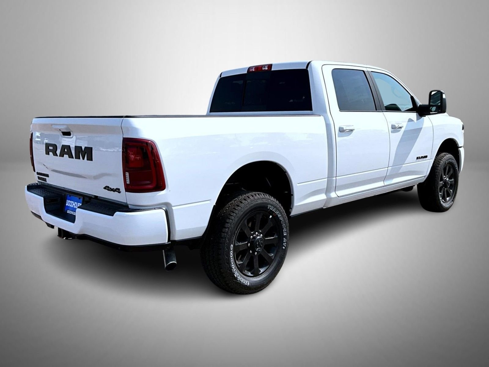 New 2026 Bright White Clear-Coat Exterior Paint RAM Laramie image 5