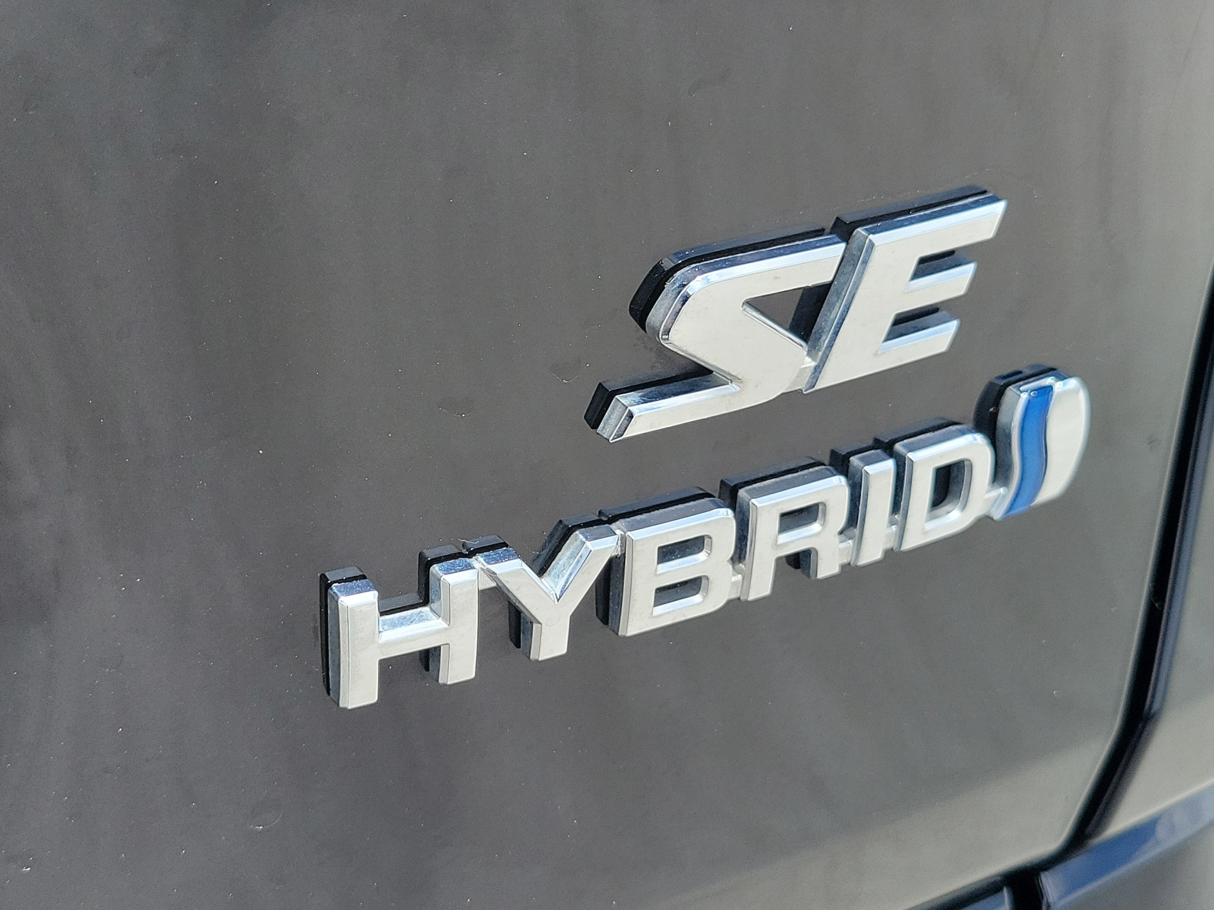 Certified Used 2023 Midnight Black Metallic Toyota Hybrid SE image 8