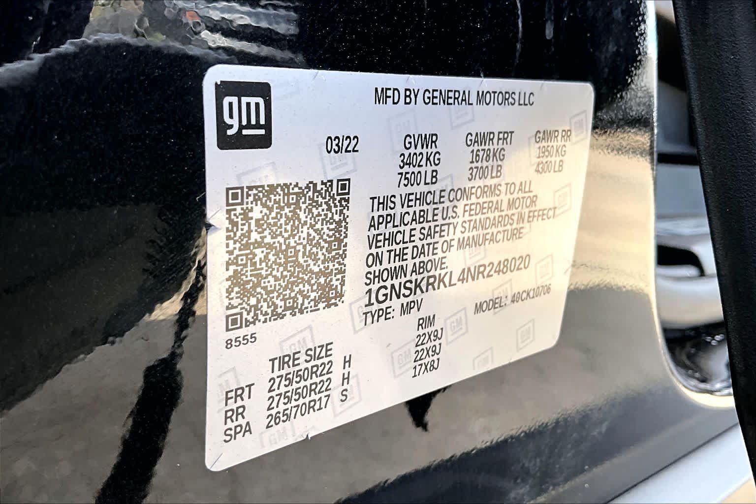 Used 2022 Black Chevrolet RST image 34