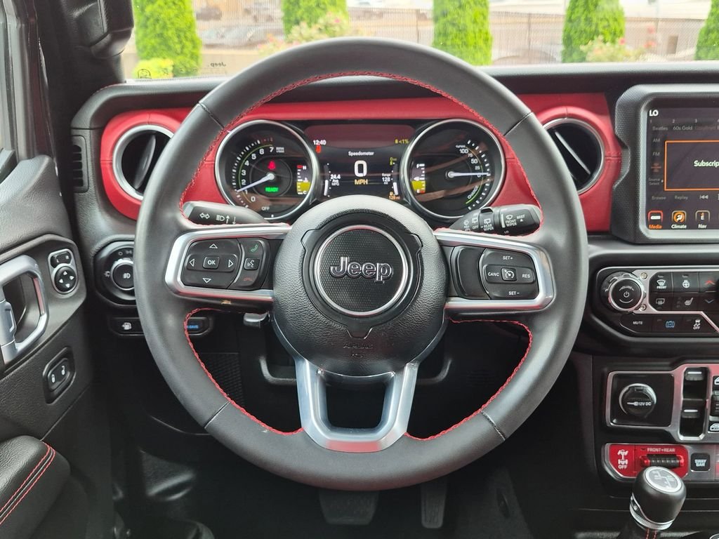 Used 2023 Black Jeep Rubicon 20th Anniversary Edition 4xe image 13