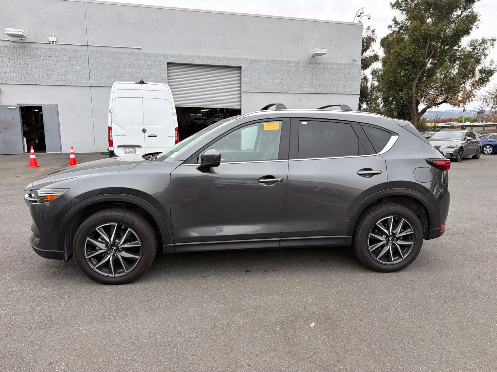 Used 2017 Machine Gray Mazda Grand Touring image 4
