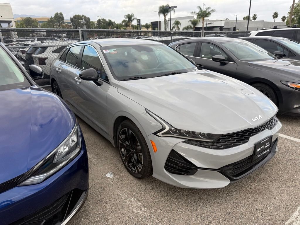Certified Used 2024 Gray Kia GT-Line image 3