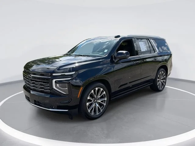 Certified Used 2025 Black Chevrolet High Country image 1