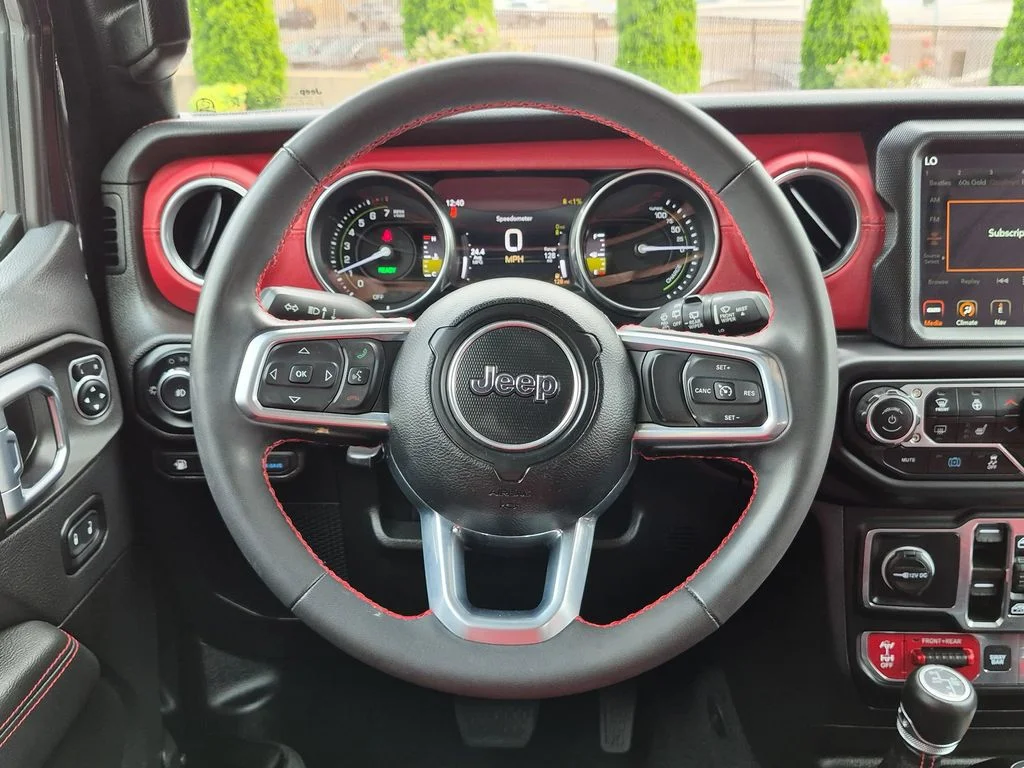 Used 2023 Black Jeep Rubicon 20th Anniversary Edition 4xe image 13
