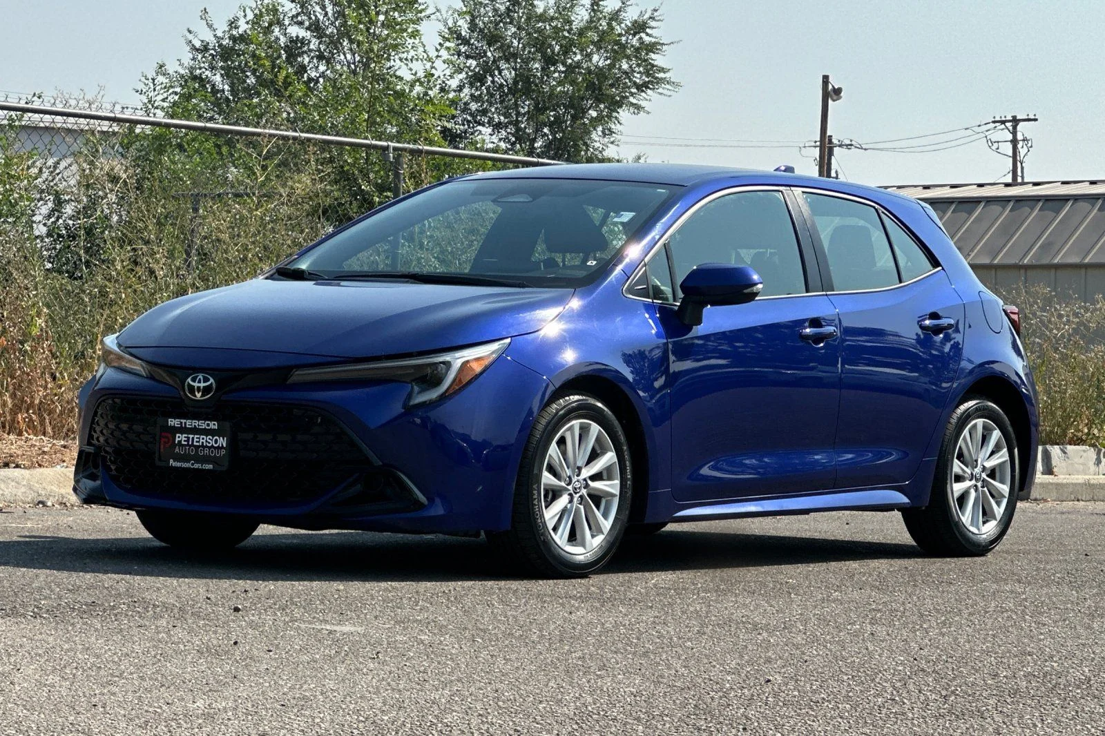 Used 2025 Blue Toyota SE image 7