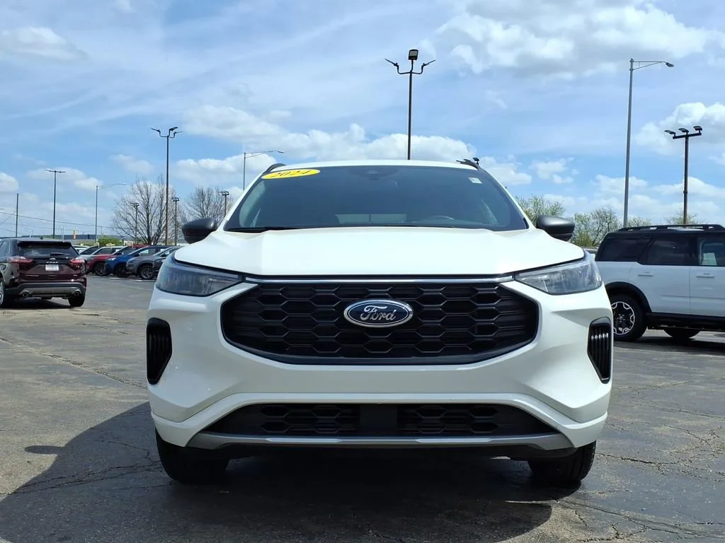 Certified Used 2024 White Metallic Ford ST-Line image 2