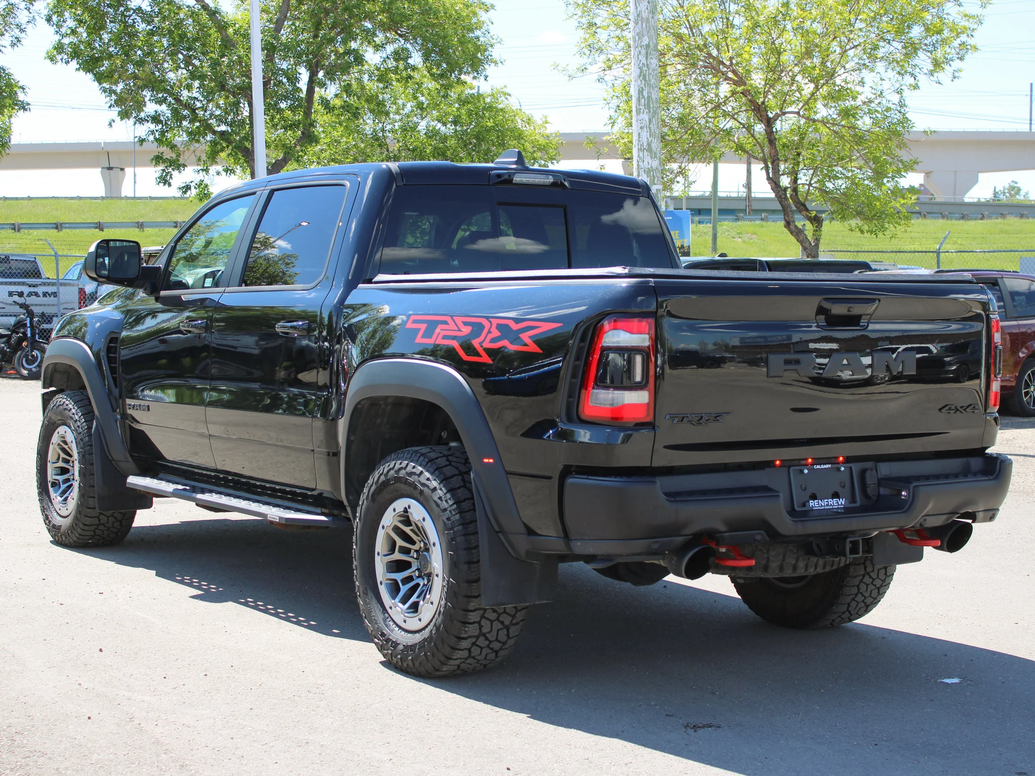 Certified Used 2023 Black RAM TRX * | 702 HP | Supercharged V8 | Tonneau Cover | Apple CarPlay | Heated/Vented Seats image 16